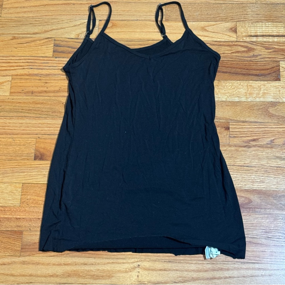 Women's Black Spaghetti Strap Top